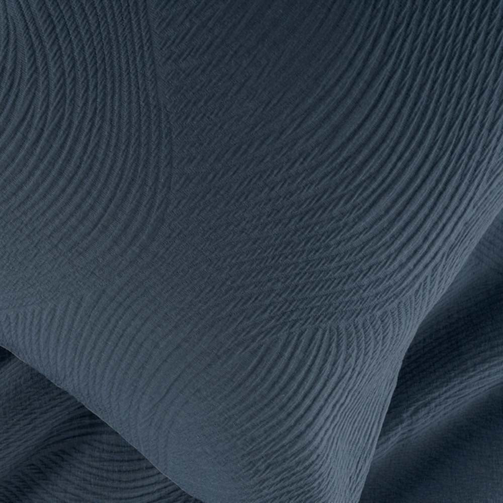 Tide Jacquard Quilt Cover Set - Denim