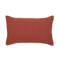 Trellis Jacquard Quilt Cover Set - Brick