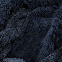 Lattice Sherpa Blanket Navy