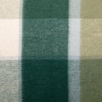 Nolan Wool Bamboo Blanket- Forest Check