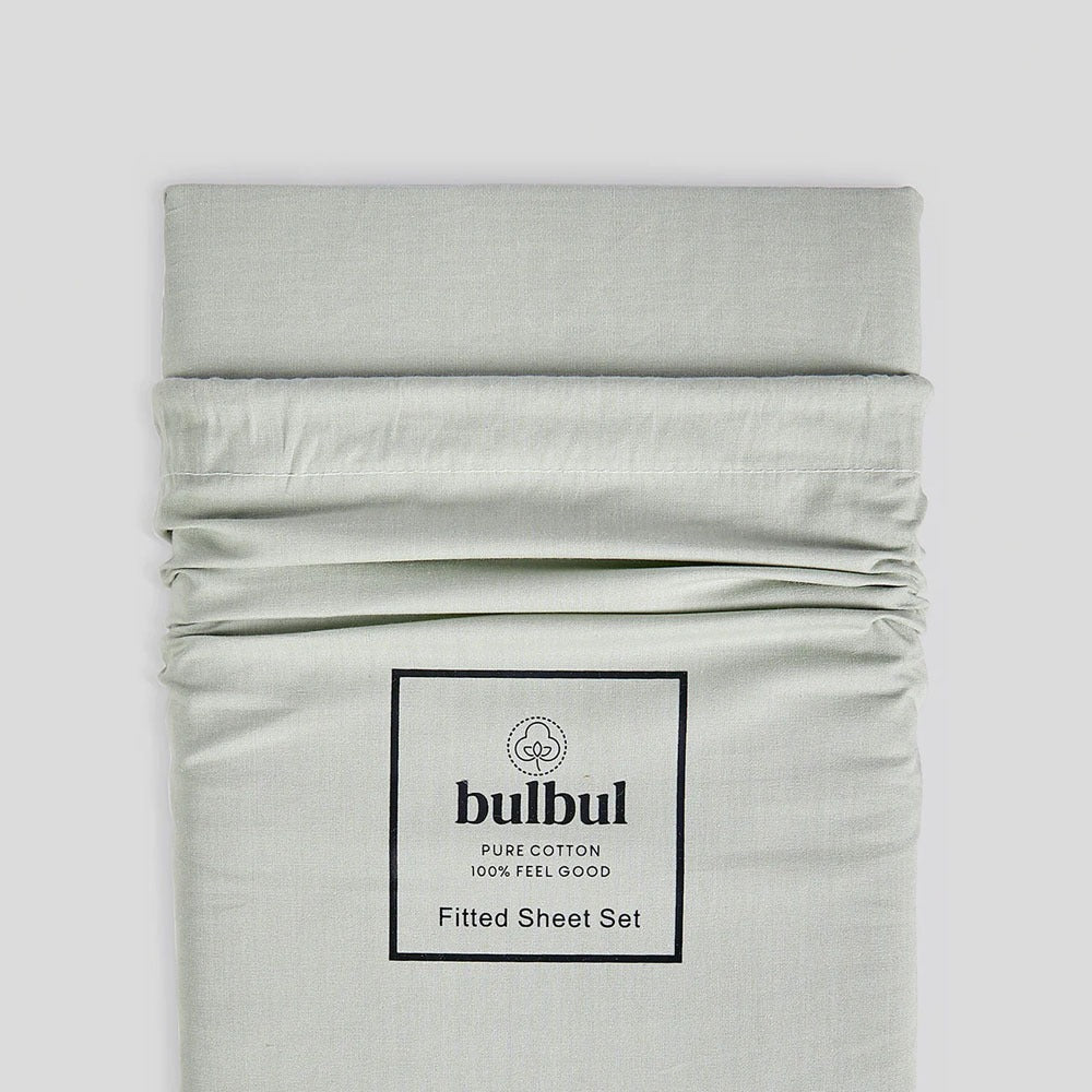 BB Fitted Sheet Set - Sage