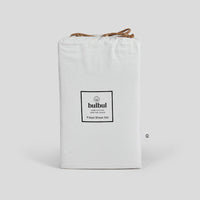 BB Fitted Sheet Set - White