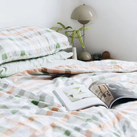 BB Organic Cotton Quilt Cover Set - Gingham