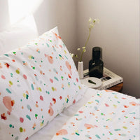 BB Organic Cotton Quilt Cover Set - Watercolour