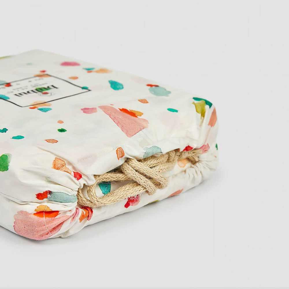 BB Organic Cotton Quilt Cover Set - Watercolour