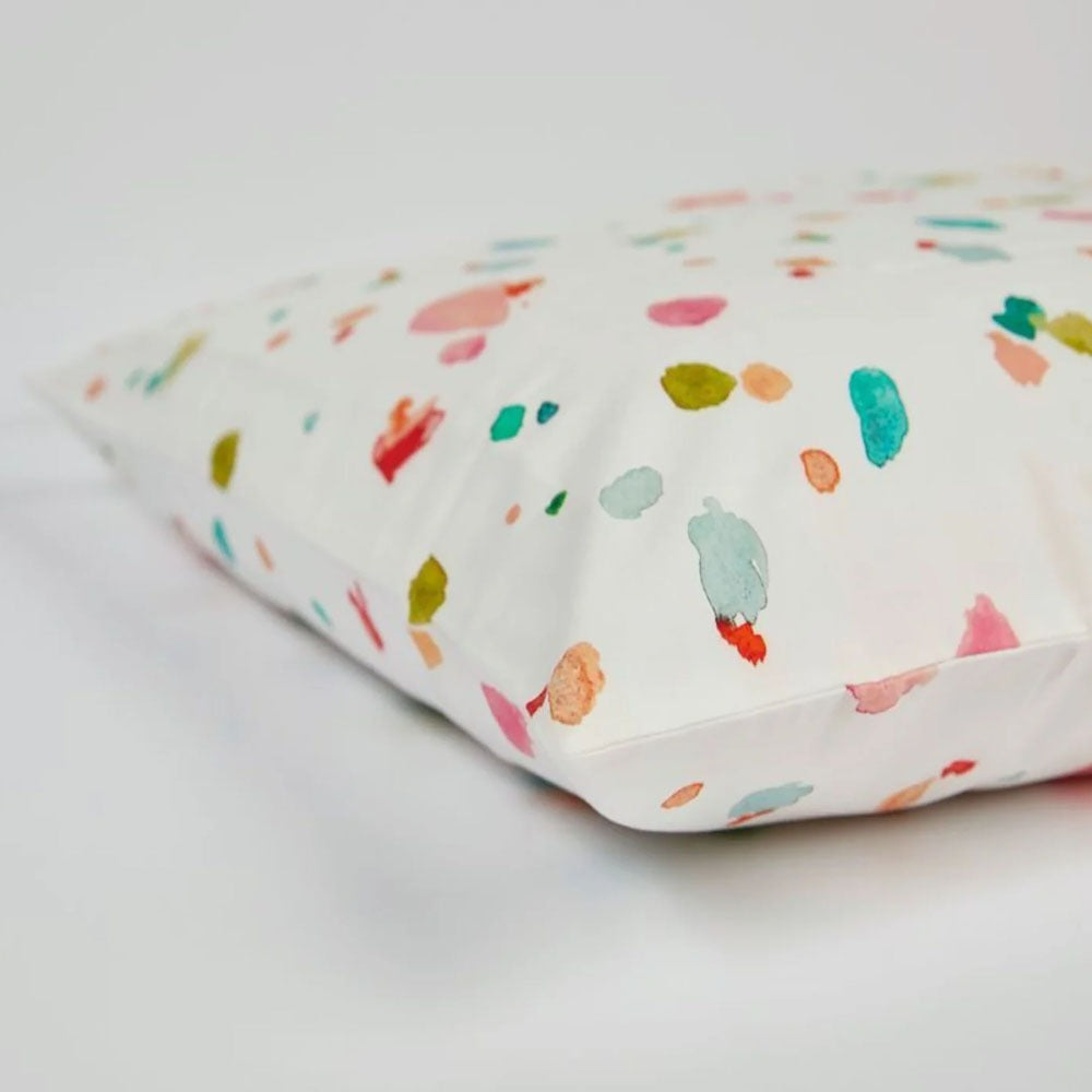 BB Organic Cotton Quilt Cover Set - Watercolour