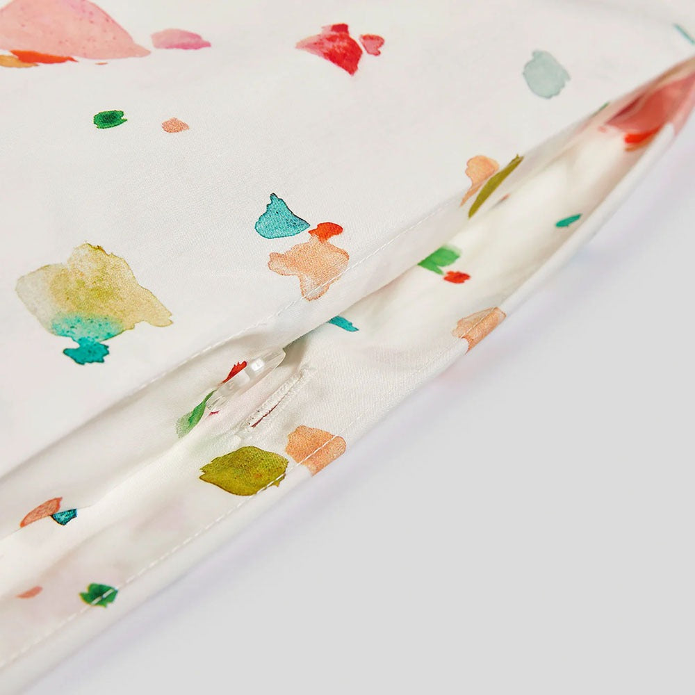 BB Organic Cotton Quilt Cover Set - Watercolour