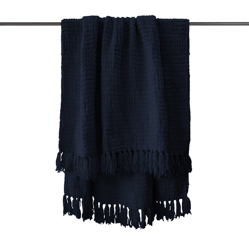 Asha Throw Navy