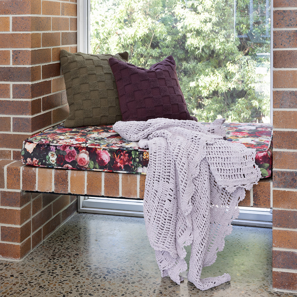 Callista Throw Lilac Bambury
