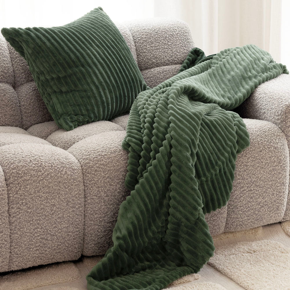 Channel Square Cushion