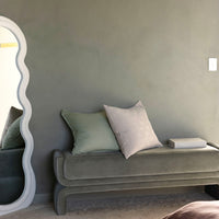 Bambury's Eva Square Cushion Pebble