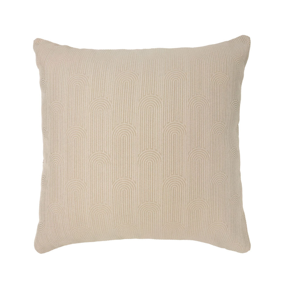 Bambury's Eva Square Cushion Pebble