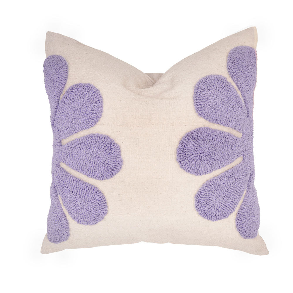 Bambury's Florian Square Cushion Lilac