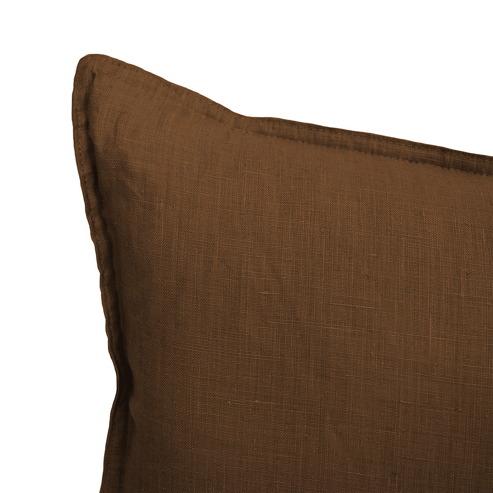 Linen Rectangle Cushion - Hazel