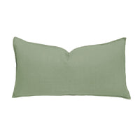 Bambury's Linen Rectangle Cushion Sage