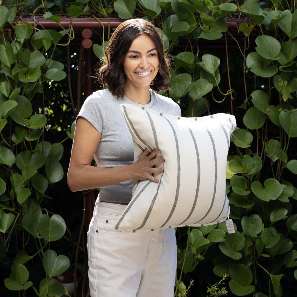 Linen Square Cushion