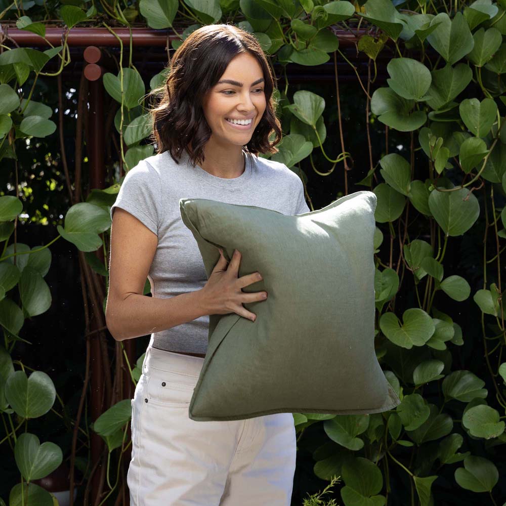 Linen Square Cushion