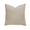 Linen Square Cushion - Pebble