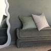 Bambury's Linen Square Cushion Sage