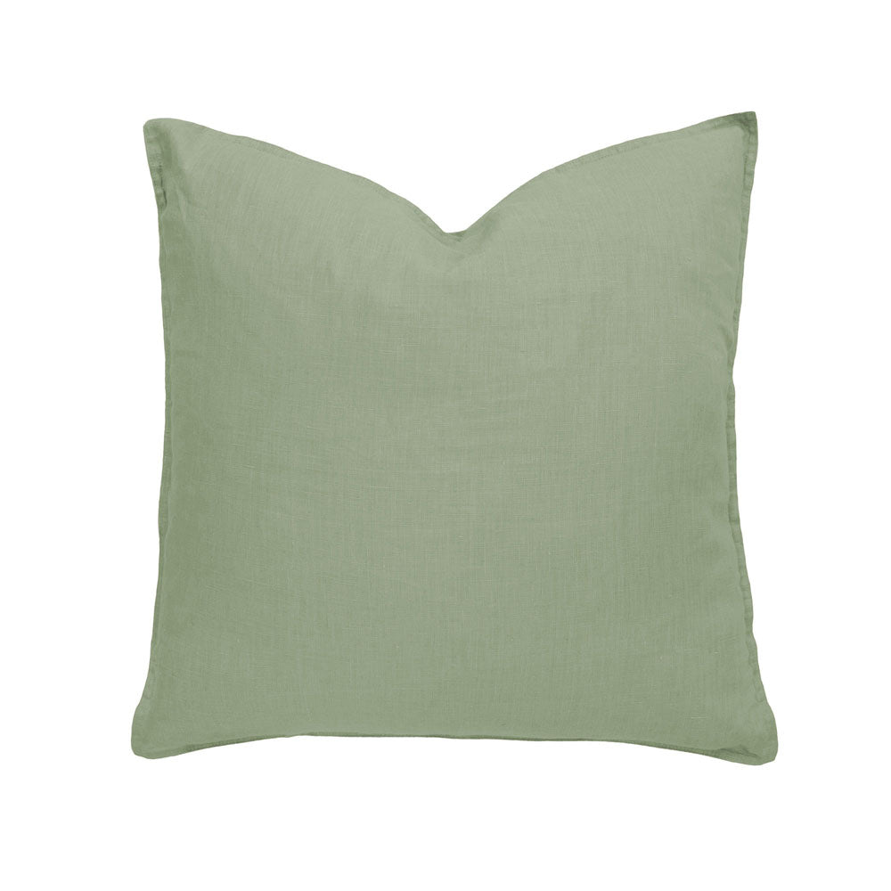 Bambury's Linen Square Cushion Sage