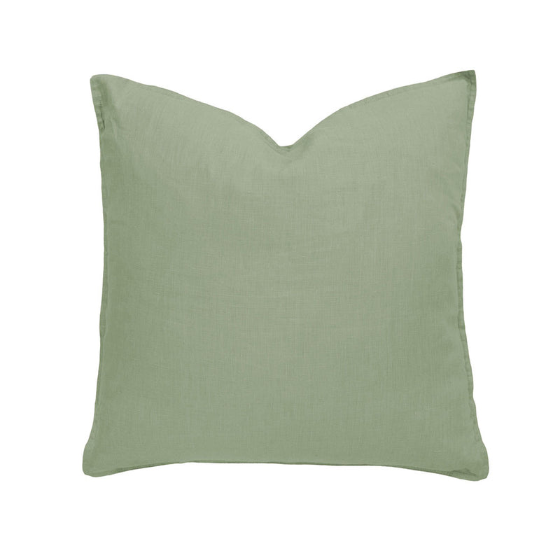 Bambury's Linen Square Cushion Sage