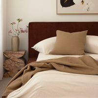 Milo Waffle Square Cushion