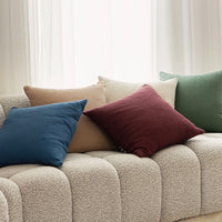 Milo Waffle Square Cushion