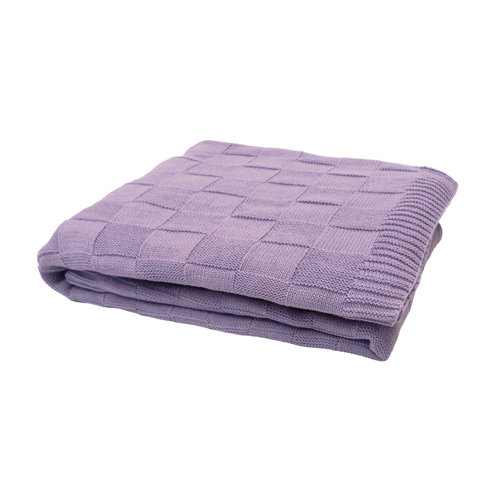 Bambury's Solomon Throw Lilac