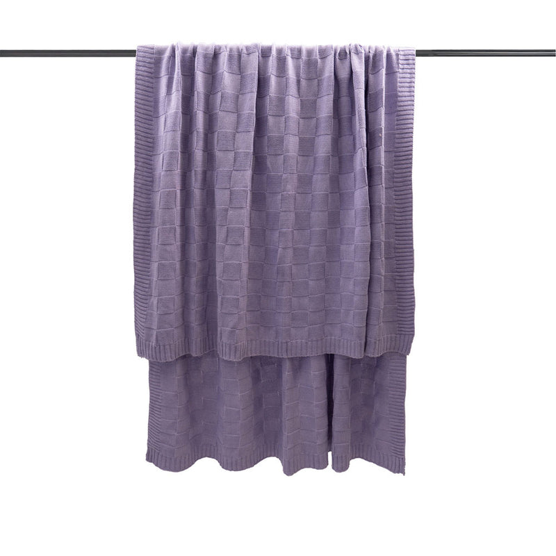 Bambury's Solomon Throw Lilac