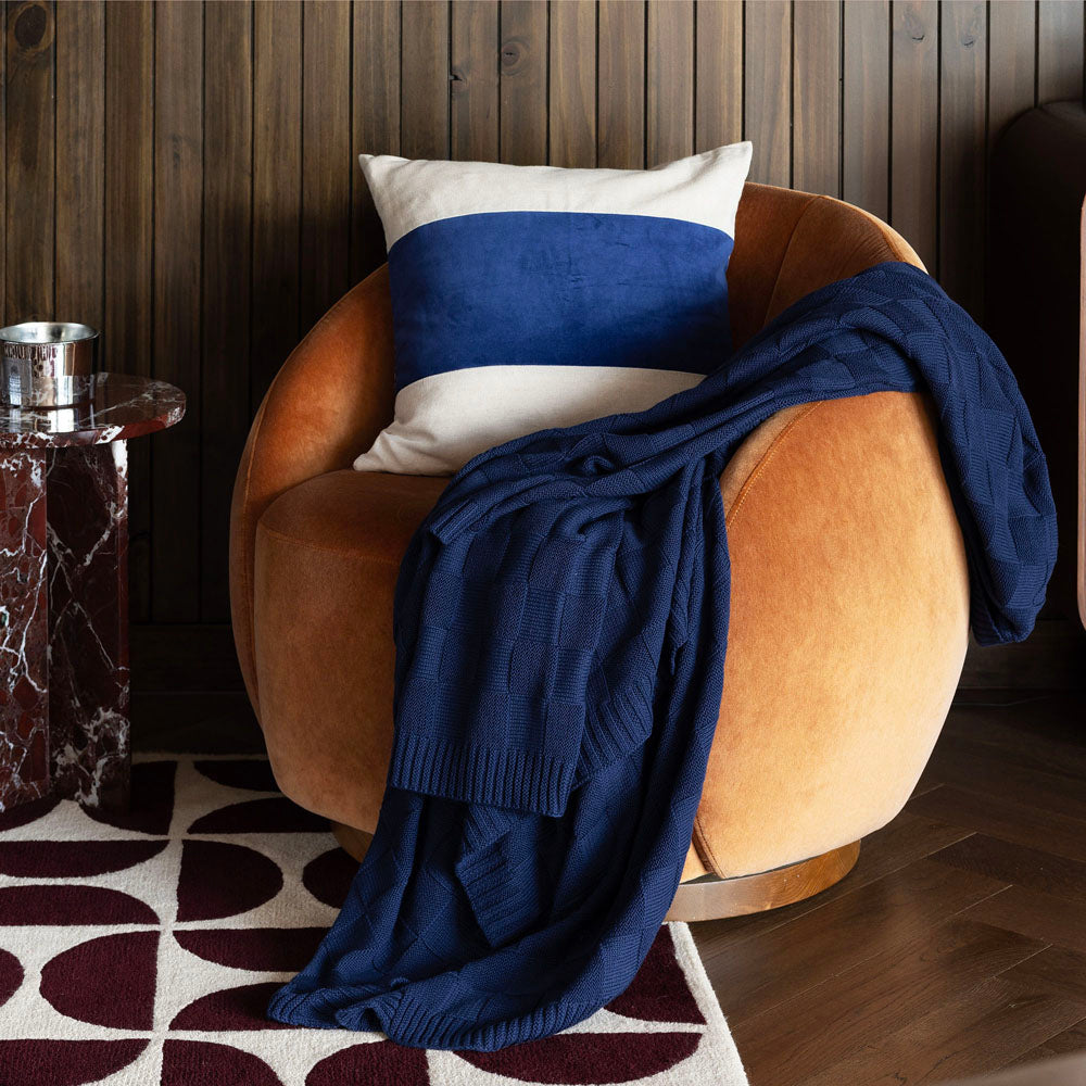 Bambury's Solomon Throw Navy