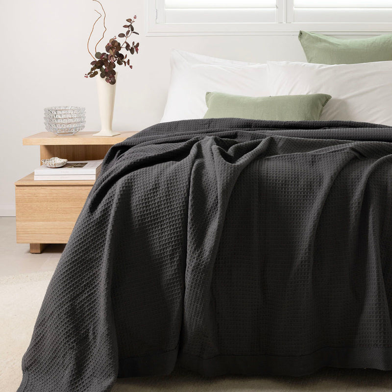 Cotton Waffle Blanket