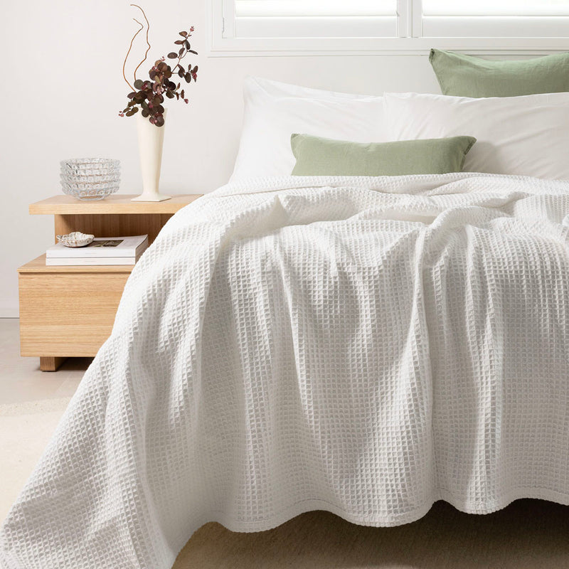 Cotton Waffle Blanket