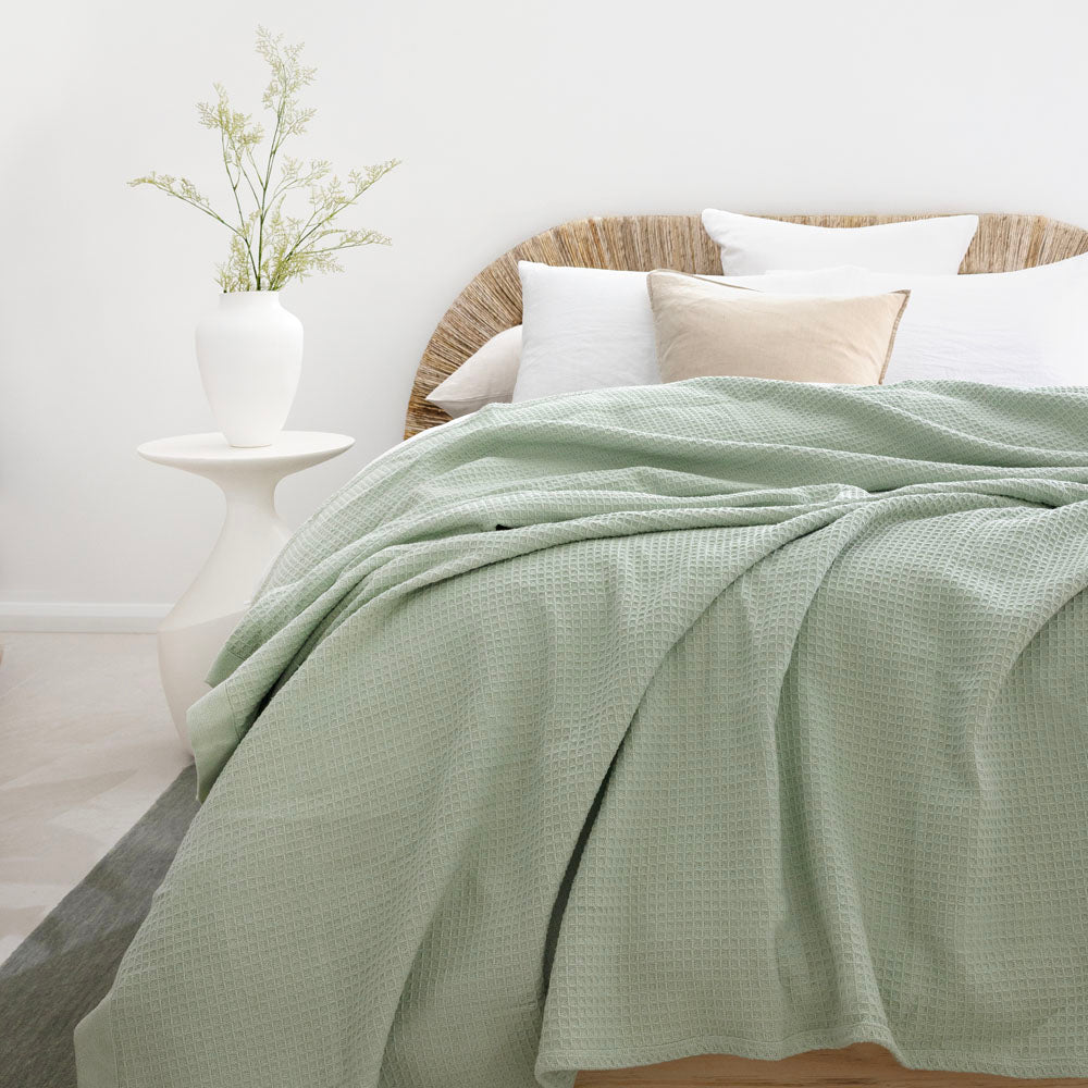 Cotton Waffle Blanket