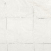 French Flax Linen Quilted Coverlet