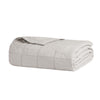 French Flax Linen Quilted Coverlet