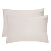 Bambury's Linen Pillowcase Pair Pebble