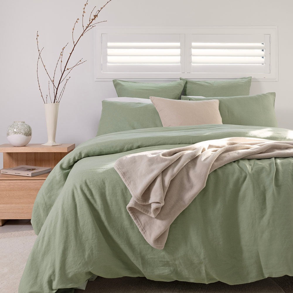 French Flax Linen Sheet Set