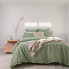 Bambury's French Flax Linen Sheet Set - Sage