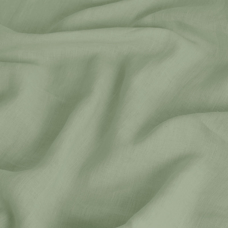 Bambury's French Flax Linen Sheet Set - Sage