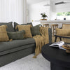 Percy Rectangle Cushion - Flax