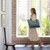 Bambury's Nuno Tote Bag in Eucalyptus Green