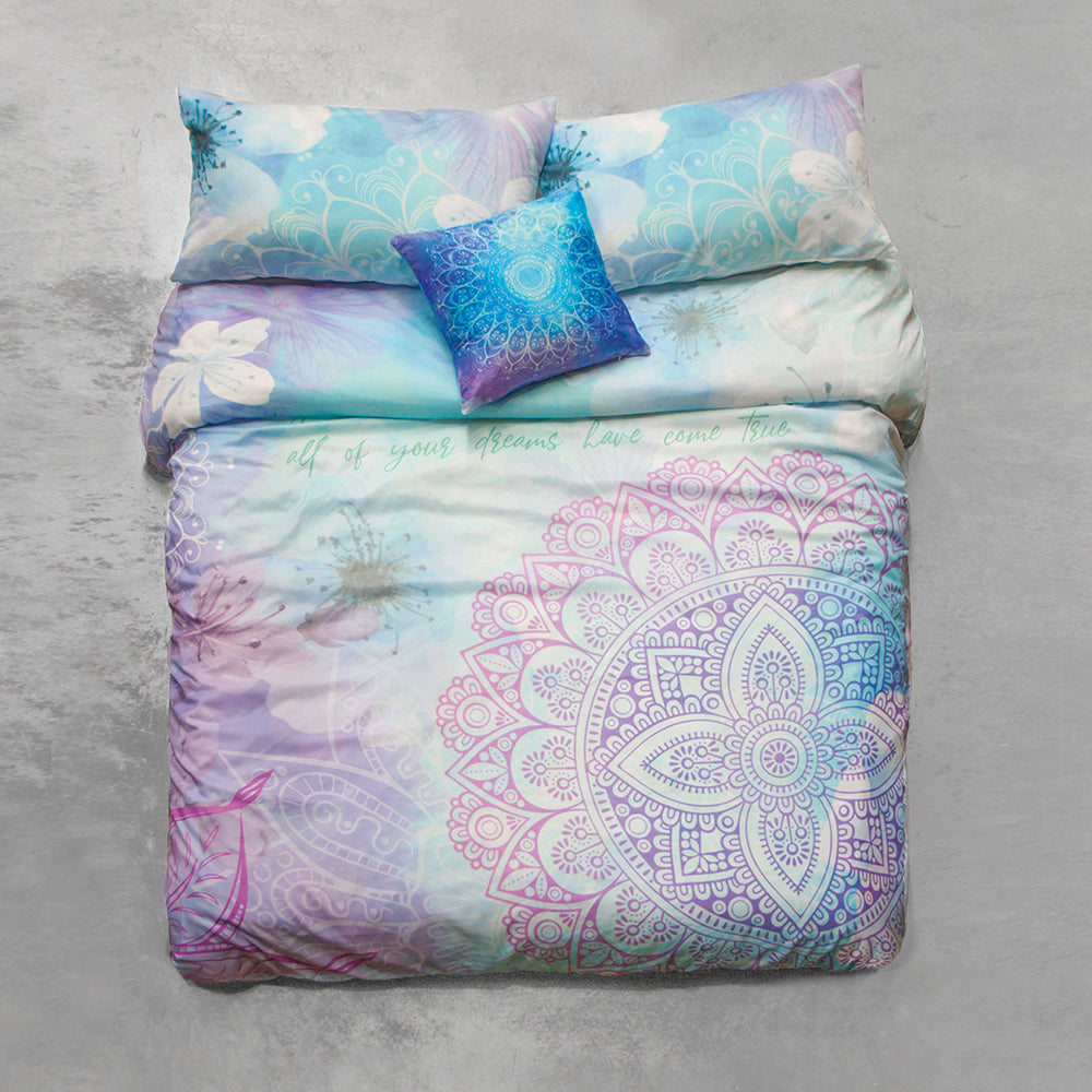 Printed Quilt Cover Set Amiya