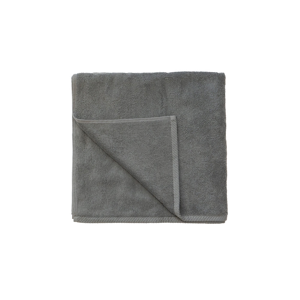 Bambury Commercial Chateau Bath Sheet in Charcoal