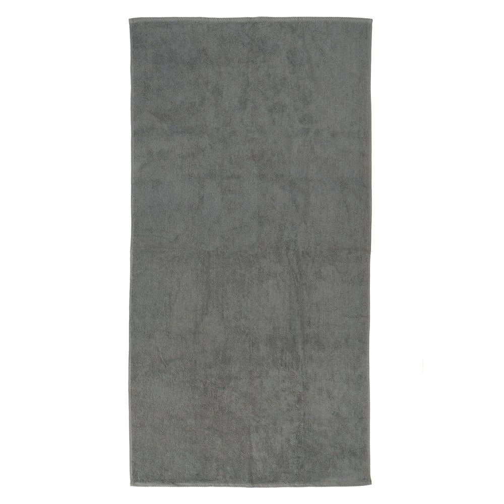 Bambury Commercial Chateau Bath Sheet in Charcoal