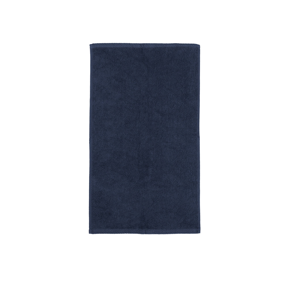 Bambury Commercial Chateau Hand Towel in Navy
