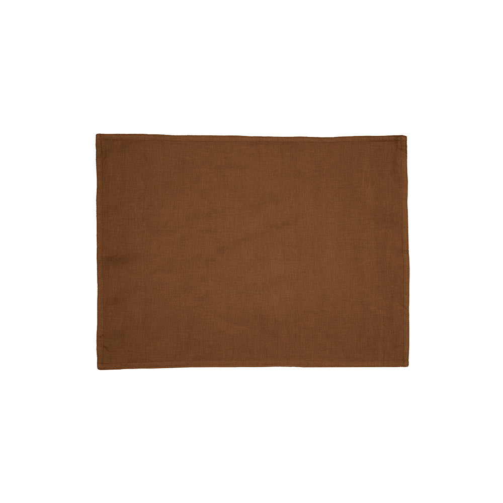Bambury's Linen Placemat 33x45cm Hazel