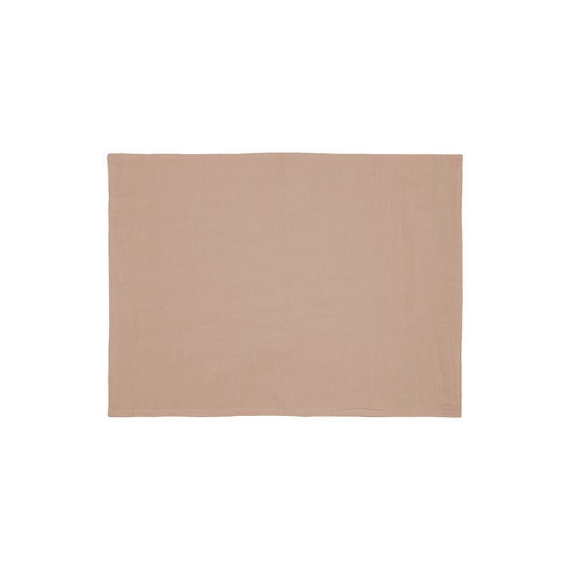 Bambury's Linen Placemat 33x45cm Tea Rose
