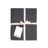 Bambury's Linen Round Tablecloth 228cm Charcoal