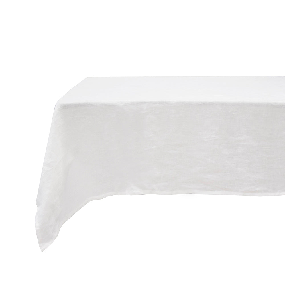 Bambury's Linen Tablecloth 150x275cm Ivory