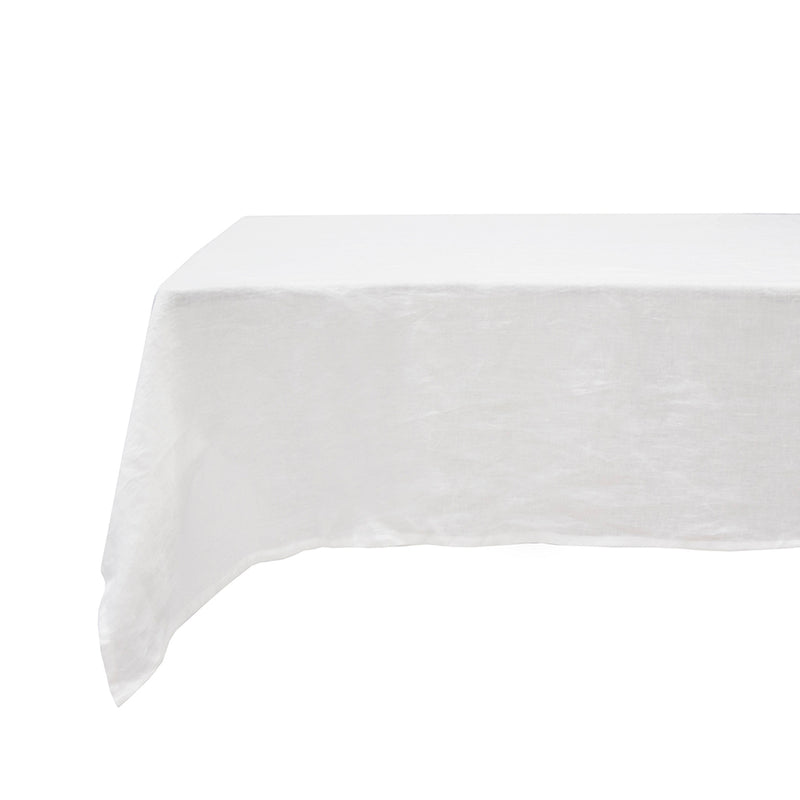 Bambury's Linen Tablecloth 150x275cm Ivory